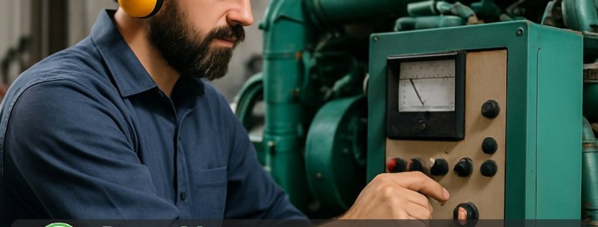 بررسی قبل از روشن کردن ژنراتور