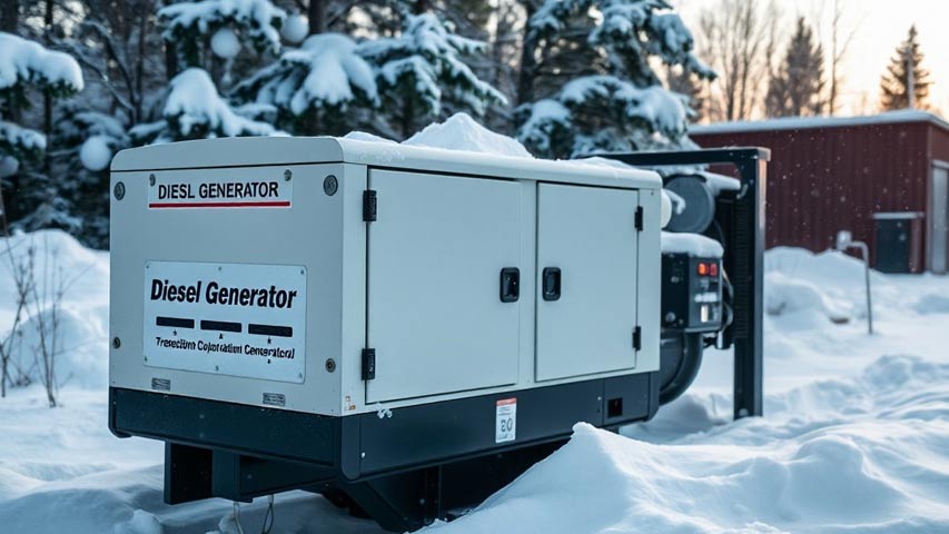 ژنراتور در هوای سرد
