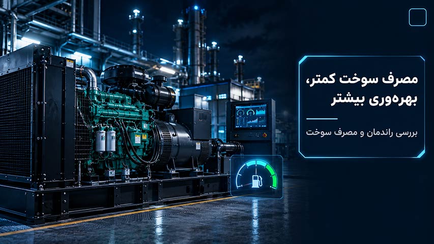 مقایسه مصرف سوخت دیزل ژنراتور ولوو و کامینز